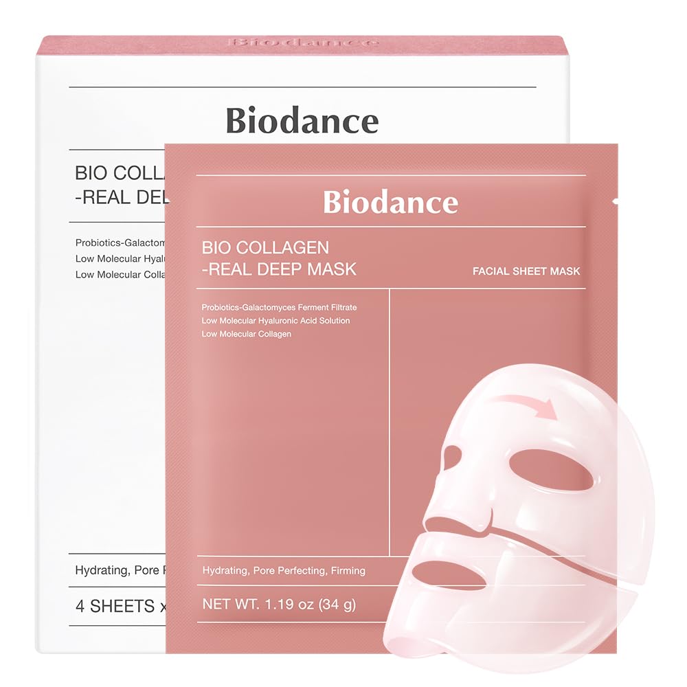 [BODP04-MEU] Biodance Bio Collagen-Real Deep Mask Pakket 4x34g